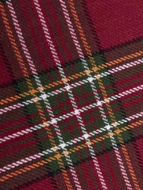 Poszewka na poduszkę Stirling, 100% bawełna, Ciemny czerwony, ciemny zielony, kremowobiały
 Wykończenie brzegów: zielony, S 45 x D 45 cm