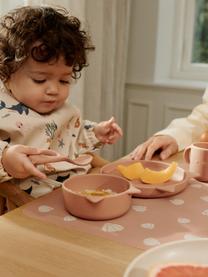 Service de table enfant Vivi, 4 élém., Silicone, Pêche, Lot de différentes tailles