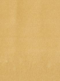 Flanellen dekbedovertrek Groove, Weeftechniek: flanel, Geel, 240 x 220 cm