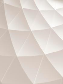 Ovale Pendelleuchte Patera, Lampenschirm: PVC-Folie, Baldachin: Aluminium, verchromt, Acr, Ohne Leuchtmittel, Ø 50 x H 36 cm