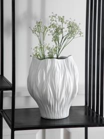 Handgemaakte design vaas Flora, verschillende formaten, Keramiek, Wit, B 22 x H 26 cm
