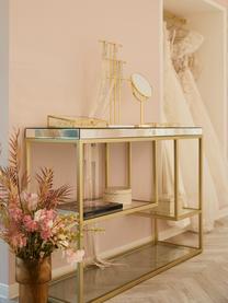 Console avec plateau en verre Pippard, Couleur champagne, transparent, larg. 120 x haut. 82 cm