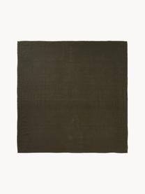 Mantel de lino Pembroke, 100% lino, Verde, De 4 a 6 comensales (An 140 x L 140 cm)