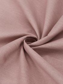 Povlečení z bavlny renforcé Arlene, Tmavě růžová, 135 x 200 cm + 1 polštář 80 x 80 cm