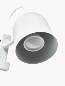 Bureaulamp Angle, Lamp: gepoedercoat metaal, Wit, Ø 10 x H 12 cm