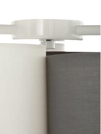 Plafoniera grande Pastore, Grigio, bianco, Larg. 49 x Alt. 26 cm