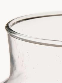 Vaso in vetro soffiato riciclato Dona, alt 23 cm, Vetro riciclato, Trasparente, Ø 22 x Alt. 23 cm