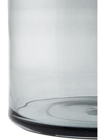 Vaso alto in vetro Right, Vetro, Grigio, Ø 25 x Alt. 70 cm