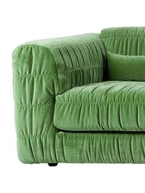 Samt-Sofa Club (3-Sitzer) in Grün, Bezug: Samt (100% Polyester), Samt Grün, B 274 x T 108 cm