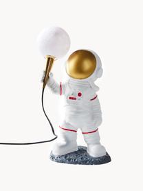 Lampe à poser pour chambre d'enfant Roca, Blanc, doré, gris, Ø 20 x haut. 41 cm