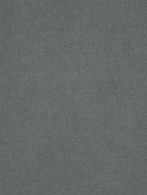 Drap-housse en flanelle gris foncé Biba, Gris, larg. 160 x long. 200 cm