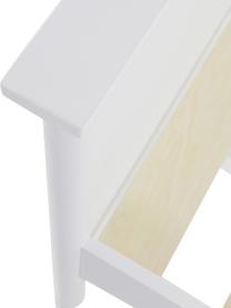 Kinderbett Girona aus Holz, 90 x 200 cm, Mitteldichte Holzfaserplatte (MDF), Holz und Sperrholz, Weiss, B 90 x L 200 cm