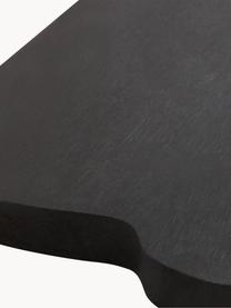 Mangoholz-Schneidebrett Chop, Mangoholz, lackiert, Schwarz, B 70 x T 20 cm
