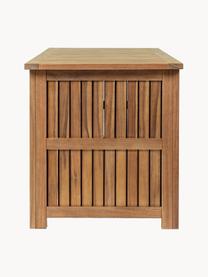 Baúl para exterior Noemi, Tablero: madera de acacia aceitada, Madera de acacia, An 130 x Al 59 cm