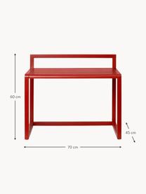 Bureau en bois pour enfant Little Architect, Bois de frêne, placage en frêne, MDF

Ce produit est fabriqué à partir de bois certifié FSC® issu d'une exploitation durable, Rouge, larg. 70 x prof. 45 cm