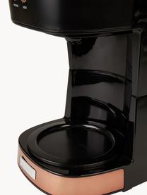 Machine à café Drip, Noir, couleur cuivre, larg. 28 x haut. 36 cm