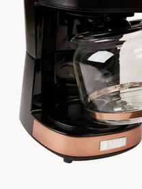 Machine à café Drip, Noir, couleur cuivre, larg. 28 x haut. 36 cm