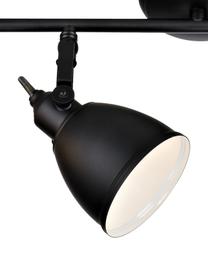 Lampa sufitowa Fjällbacka, Mosiądz lakierowany, Czarny, S 86 x W 28 cm