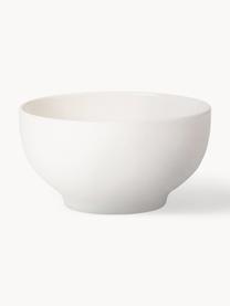 Cuencos de porcelana For Me, 2 uds., Porcelana, Blanco Off White, Ø 15 x Al 8 cm