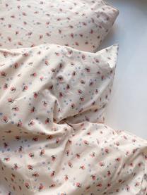 Biancheria da letto per bambini in cotone organico Moonlight, 100% cotone (organico), certificato GOTS

La biancheria da letto in cotone è piacevolmente morbida sulla pelle, assorbe bene l'umidità ed è adatta a chi soffre di allergie., Bianco sporco, motivo rose, 100 x 140 cm + 1 federa 40 x 45 cm