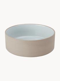 Gamelle Sia, tailles variées, 100 % céramique, Beige, bleu ciel, Ø 17 x haut. 6 cm