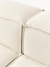 Sofá rinconera modular Lennon, Tapizado: 100% poliéster Alta resis, Estructura: madera contrachapada de p, Patas: plástico Este producto es, Tejido Off White, An 327 x F 180 cm, chaise longue izquierda