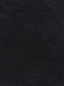 Tapis de bain rond Emma, Noir