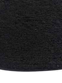 Tapis de bain rond Emma, Noir