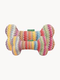 Jouet pour chien en forme d'os Zik Zak, tailles variées, 45 % coton, 35 % polyester, 20 % acrylique, Multicolore, larg. 25 x haut. 14 cm