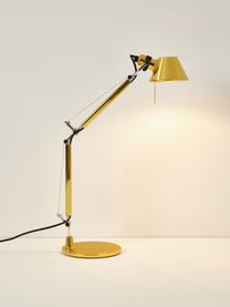 Lampa na psací stůl Tolomeo Micro, Zlatá, Š 43 cm, V 37 cm