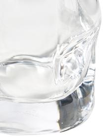 Vasos de forma orgánica Sorgente, 6 uds., Vidrio, Transparente, Ø 7 x Al 11 cm, 300 ml