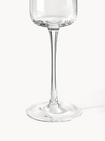 Kieliszek do szampana ze szkła dmuchanego Ellery, 4 szt., Szkło, Transparentny, Ø 7 x W 23 cm