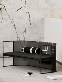 Cojín de asiento para exterior Bauhaus, Tapizado: 100% tejido acrílico Alta, Negro, An 166 x L 63 cm