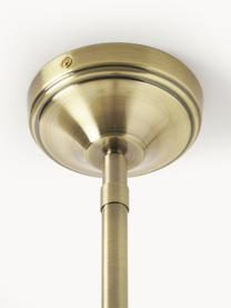 Lampada a sospensione orientabile Aubrey, Metallo rivestito, Dorato, nero, Larg. 81 cm
