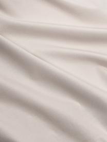 Funda nórdica de algodón con volantes Louane, Beige claro, Cama 150/160 cm (240 x 220 cm)
