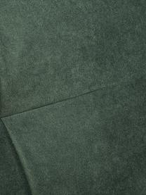 Samt-Ottomane Alva in Grün mit Buchenholz-Füssen, Bezug: Samt (Hochwertiger Polyes, Gestell: Massives Kiefernholz, Samt Oliv, B 193 x T 94 cm