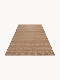 In- & outdoor vloerkleed Granado, jute look, 100% polypropyleen, Beige, bruin, B 120 x L 170 cm (maat S)