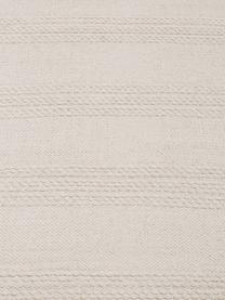 Tapis de couloir blanc Vanya, 100 % coton, Blanc, Larg. 70 x long. 200 cm