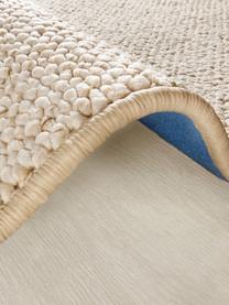 Okrúhly koberec s nízkym vlasom Lyon, Krémovobiela, Š 140 x D 200 cm (veľkosť S)