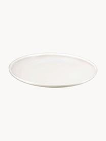 Plytký tanier z čínskeho porcelánu Oco, 6 ks, Čínsky porcelán
Mäkký porcelán, ktorý sa vyznačuje predovšetkým žiarivým, priehľadným leskom, Lomená biela, Ø 27 cm x V 2 cm