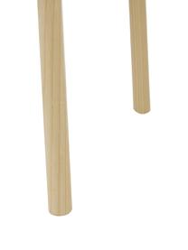 Holzstühle Danny mit Rattan-Sitzfläche, 2 Stück, Gestell: Massives Buchenholz, Sitzfläche: Papierrattan, Rückenlehne: Schichtholz mit Eschenfur, Buchenholz, Beige, B 52 x T 51 cm