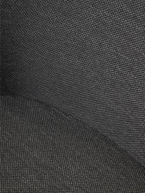 Silla de escritorio tapizada Fiji, Tapizado: 100% poliéster Alta resis, Estructura: metal con pintura en polv, Ruedas: plástico El material util, Tejido negro, An 66 x F 66 cm