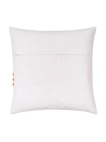 Housse de coussin motif abstrait Adin, Endroit : multicolore Envers : blanc