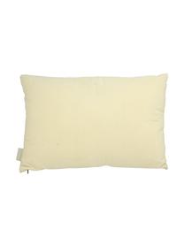 Coussin décoratif rectangulaire velours Poppy, Beige, tons gris, larg. 40 x long. 60 cm