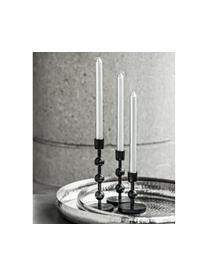 Candelabro Edgar, Alluminio, Nero, Ø 9 x Alt. 13 cm