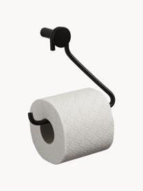 Nástěnný držák na toaletní papír Kimi, Lakovaný kov, Černá, Š 16 cm, V 15 cm