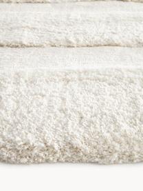 Načechraný koberec s vysokým vlasem a strukturovaným povrchem Genève, Krémově bílá, Š 300 cm, D 400 cm (velikost XL)