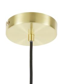 Lampa wisząca ze szkła Kedu, Szary, Ø 23 x W 29 cm