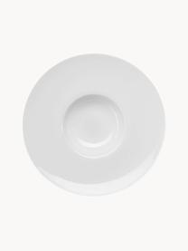 Velké talíře na těstoviny z kostního porcelánu Fine Bone China à table, 6 ks, Kostní porcelán Fine Bone China
Fine Bone China je jemný porcelán, který se vyznačuje zejména svým zářivým, průsvitným leskem., Bílá, Ø 29 cm, V 5 cm