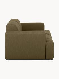 Sofa Melva (2-Sitzer), Bezug: 100% Polyester Der hochwe, Gestell: Massives Kiefernholz, Spa, Webstoff Olivgrün, B 198 x T 101 cm